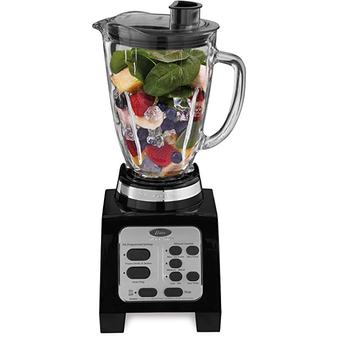 An image of Oster BRLY07-B00-000 Black 7-Speed 600 W Blender | Trusted Blenders 