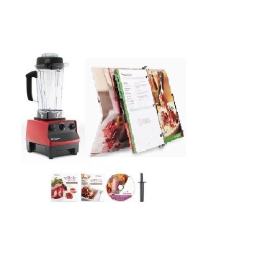 An image of Vitamix 1392 Red Variable Speed Dial Professional Blender | Trusted Blenders 