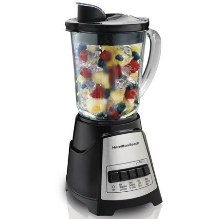 An image of Hamilton Beach 58148 Black 12-Speed 700 W Blender | Trusted Blenders 