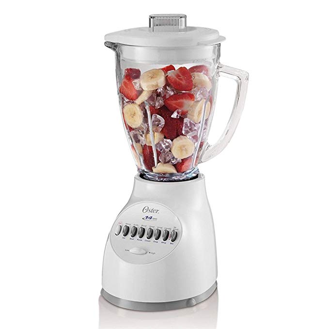 An image of Oster 6694-015 White 14-Speed 450 W Blender | Trusted Blenders 