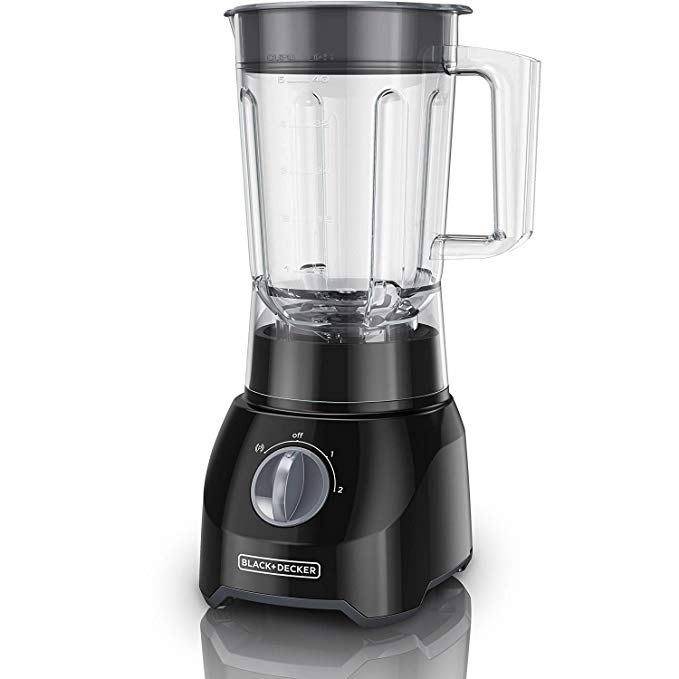 An image of Black & Decker BL0020BP-HP Black 2-Speed 500 W Blender