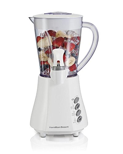 An image of Hamilton Beach 58614 White 350 W Blender | Trusted Blenders 