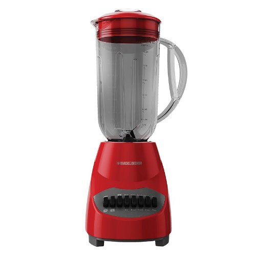 Black & Decker 10 Speeds, 550 Watt Blender with Stainless Steel Blade