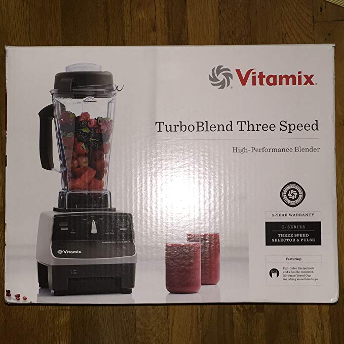 An image of Vitamix Black 3-Speed Blender | Trusted Blenders 