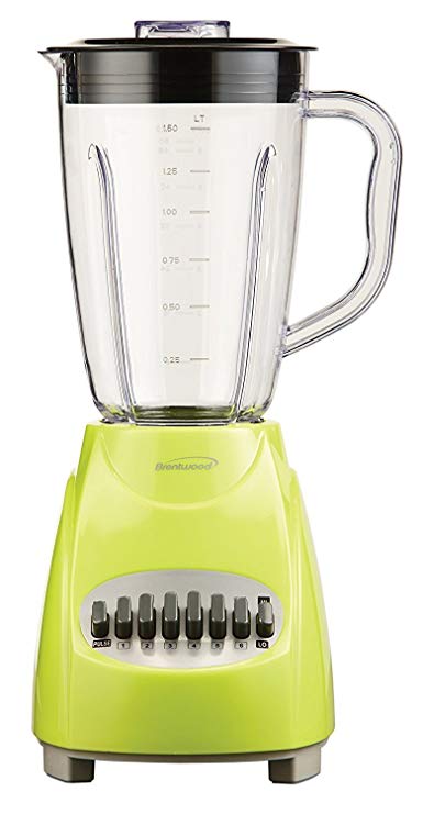 An image of RENTWOOD Lime Green 12-Speed 350 W Personal Blender | Trusted Blenders 