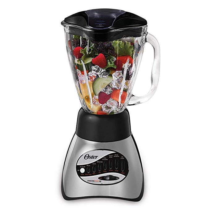 An image of Oster 006812-001-000 Black 16-Speed 700 W Blender | Trusted Blenders 