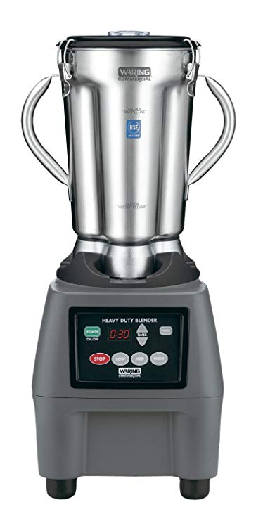 An image of Waring Commercial CB15T Black 3-Speed Blender