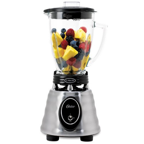 An image of Oster BPCT02-BA0-000 Brushed Stainless Steel 2-Speed 600 W Blender