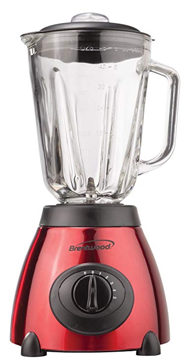 An image of Brentwood JB-810 Red 5-Speed 500 W Blender