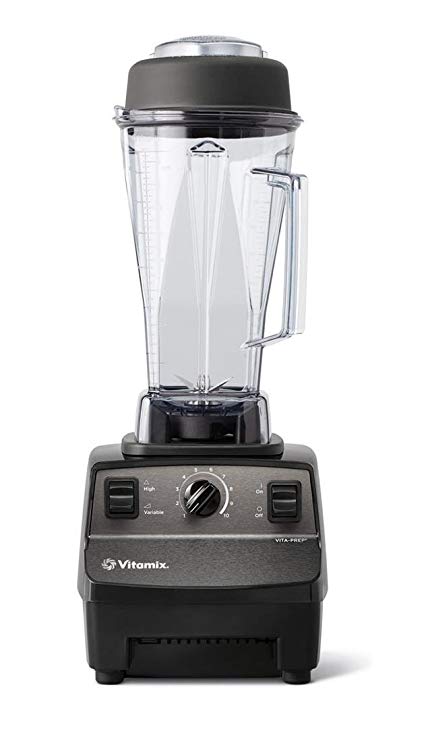 An image of Vitamix 1002 Black Variable Speed Dial Blender | Trusted Blenders 