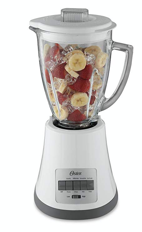 An image of Oster BLSTMG-W00-000 White 8-Speed 450 W Blender | Trusted Blenders 