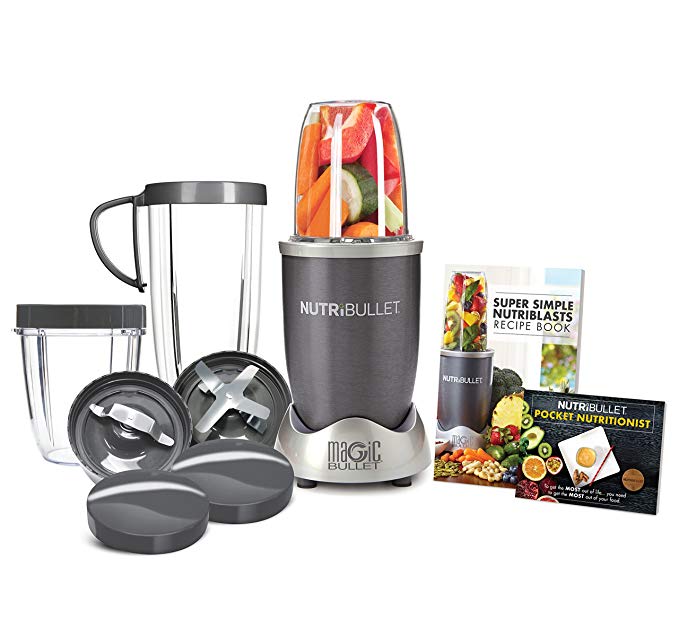 NutriBullet NBR-1201 Gray 1-Speed 600 W Baby Food Personal Blender