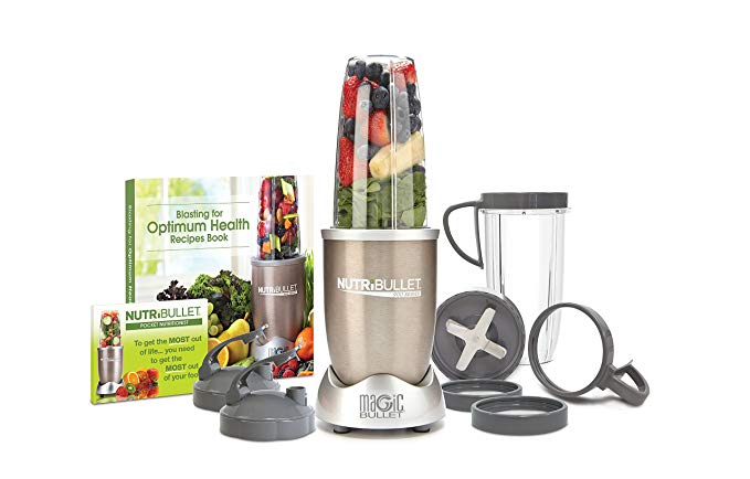 An image related to NutriBullet NB9-1301 Champagne 900 W Personal Blender