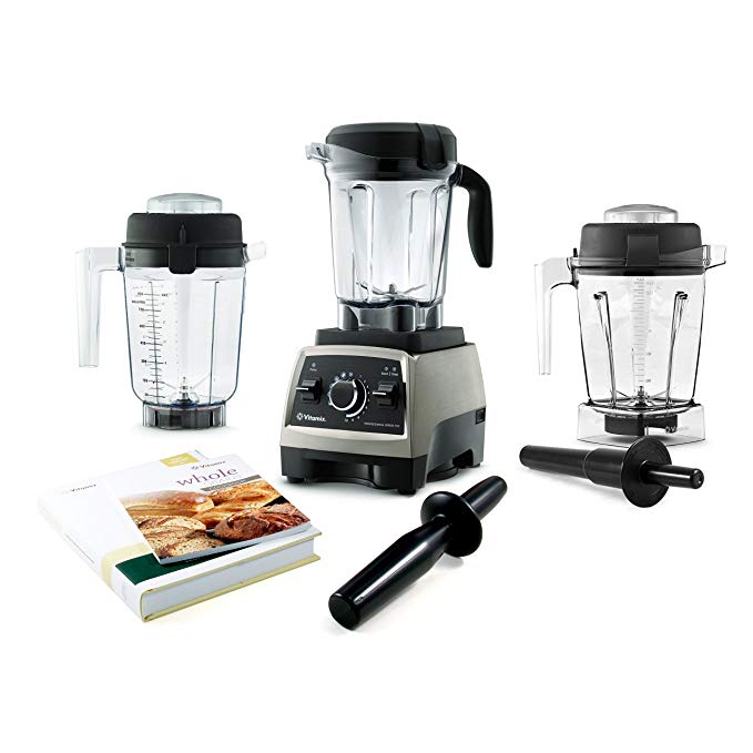 An image of Vitamix 182,515,255,015,845 Black Variable Speed Dial 1200 W Professional Blender