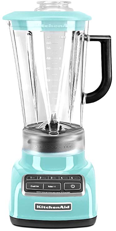 An image of KitchenAid Ksb1575aq Aqua 5-Speed Blender