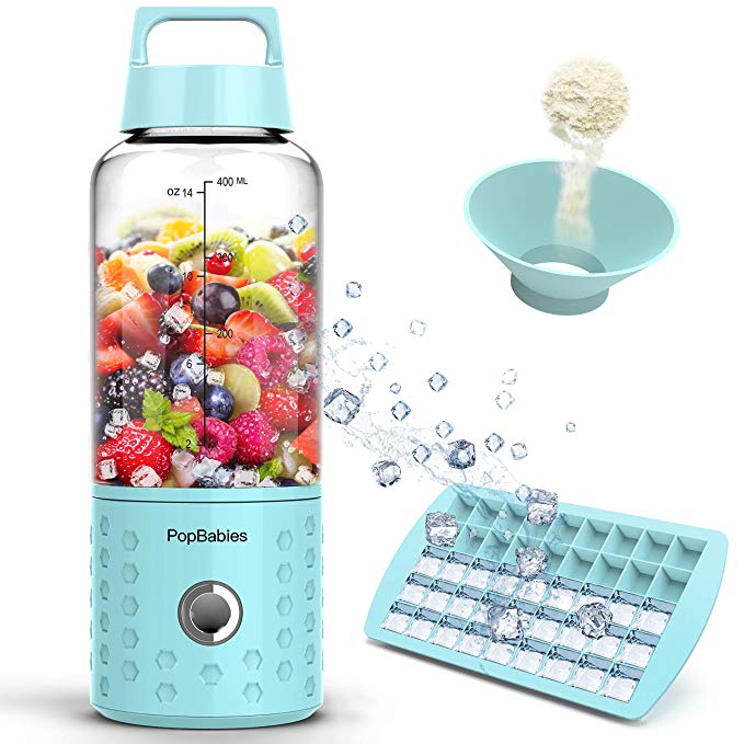 An image related to PopBabies Blue 175 W Baby Food Smoothie Blender