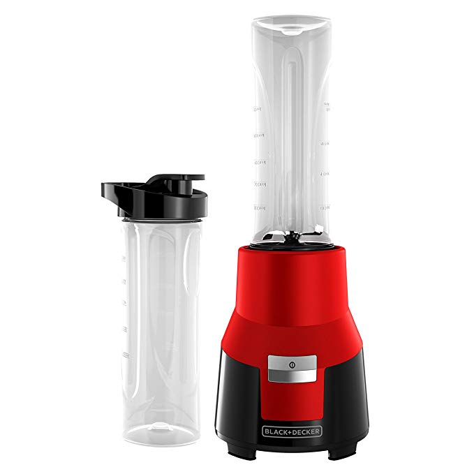 An image of Black & Decker PB1002R Red 10-Speed 275 W Personal Blender | Trusted Blenders 