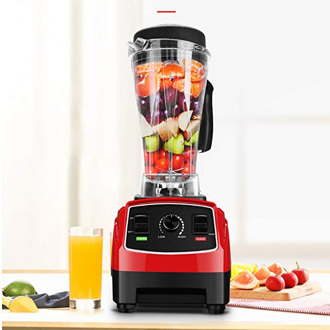 An image related to GRECOOK ALW-010R Black Variable Speed Dial 1800 W Professional Blender