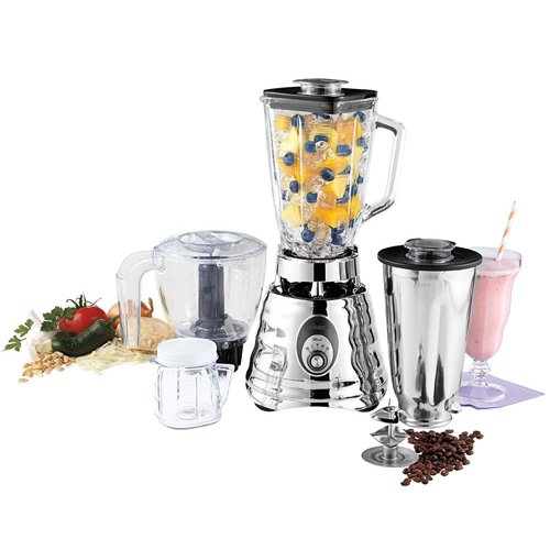 An image of Oster FCBLSTBC4129 Silver 3-Speed 600 W Blender | Trusted Blenders 