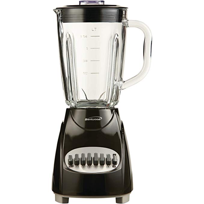 An image of Brentwood JB-920B Black 12-Speed 350 W Blender | Trusted Blenders 