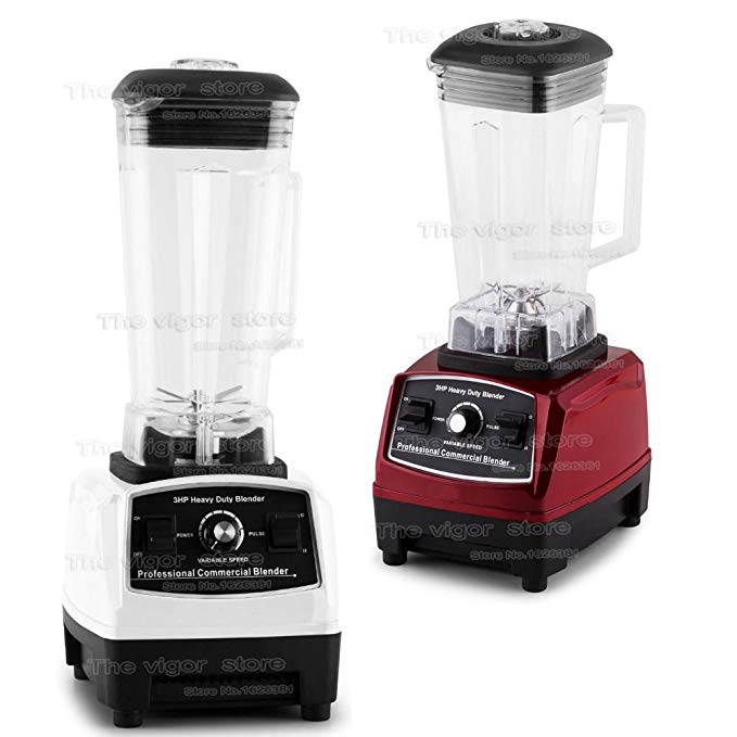 An image of Kosmo Supply Red Variable Speed Dial 2200 W Blender | Trusted Blenders 