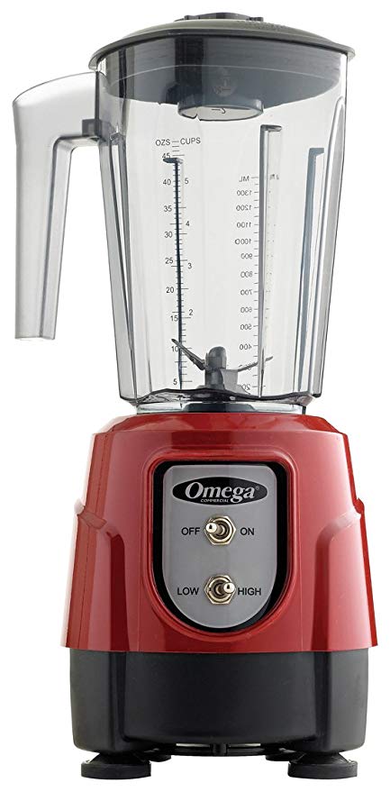 An image of Omega BL330R Red Blender | Trusted Blenders 