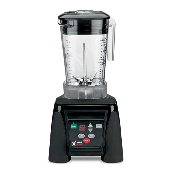 An image of Waring Commercial MX1100XTXP Black 2-Speed Blender | Trusted Blenders 