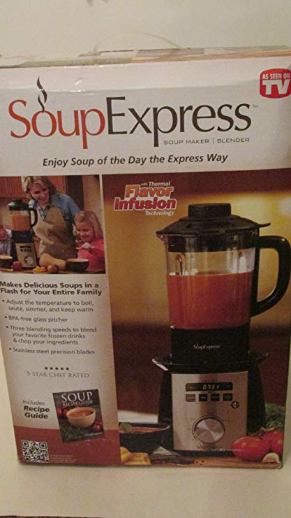 An image of SuperFood SF-0765 Black 3-Speed Blender | Trusted Blenders 