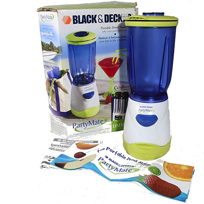 An image of Black & Decker DM100 Blue Blender | Trusted Blenders 