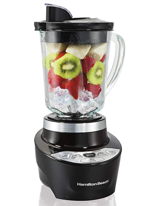 An image of Hamilton Beach 56205 Black 700 W Blender for Smoothies