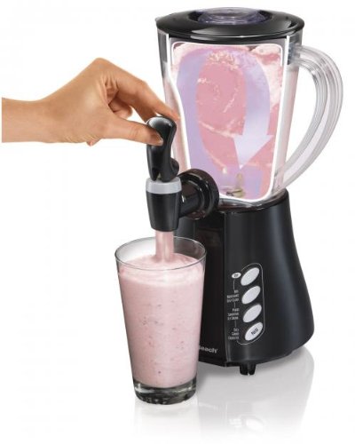 An image of Hamilton Beach 58615 Black 350 W Blender | Trusted Blenders 