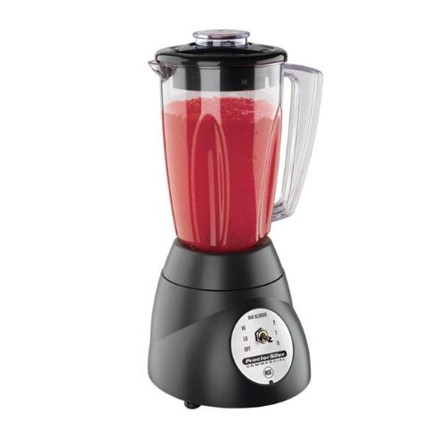 An image of Hamilton Beach 176-1599 Black Blender | Trusted Blenders 