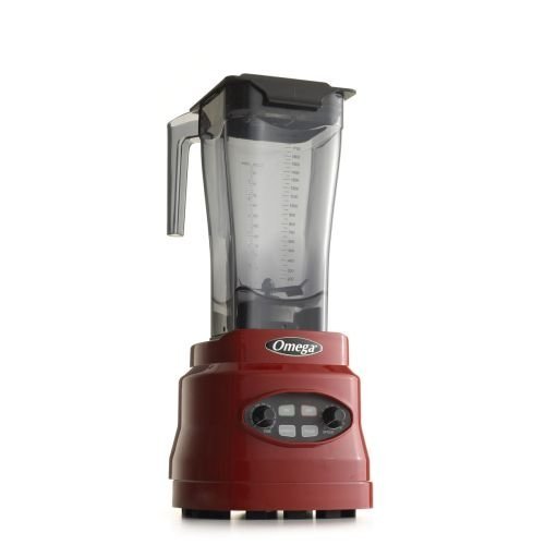 An image of Omega BL630R Red 10-Speed Blender | Trusted Blenders 