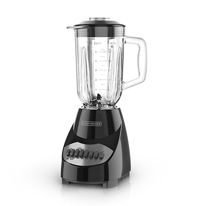 An image of Black & Decker BL2010BG Black 10-Speed 550 W Blender | Trusted Blenders 