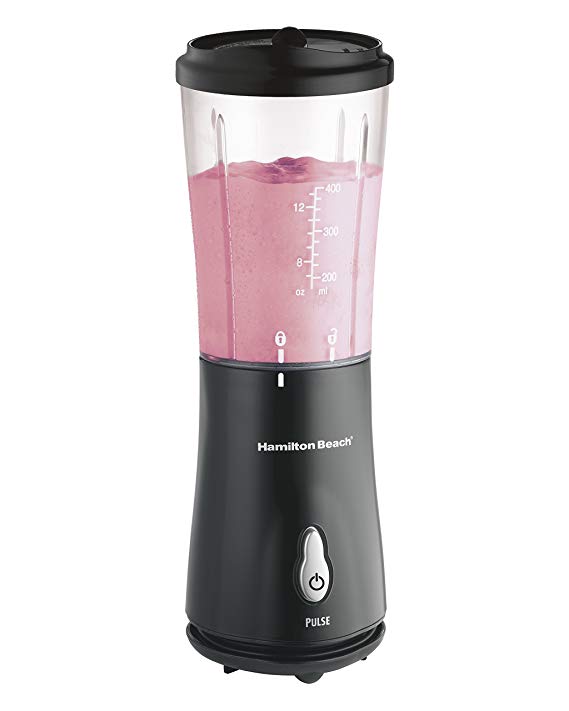 An image of Hamilton Beach 51101BA Black 175 W Baby Food Personal Blender