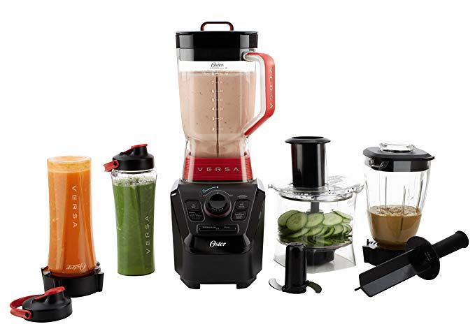 An image of Oster BLSTVB-104-000 Black 1100 W Smoothie Blender