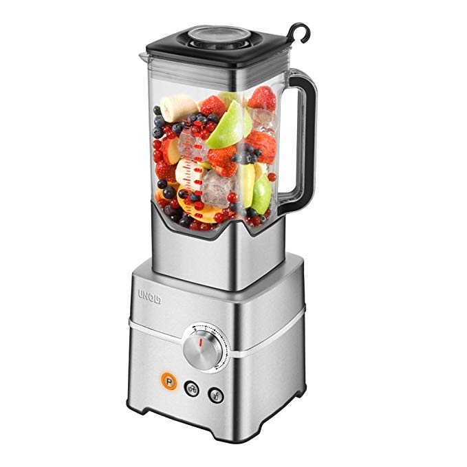 An image of Unold AG 786051 Stainless Steel and Black 2000 W Blender | Trusted Blenders 