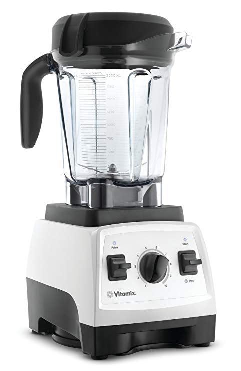 An image of Vitamix 56244 White Variable Speed Dial Professional Blender | Trusted Blenders 