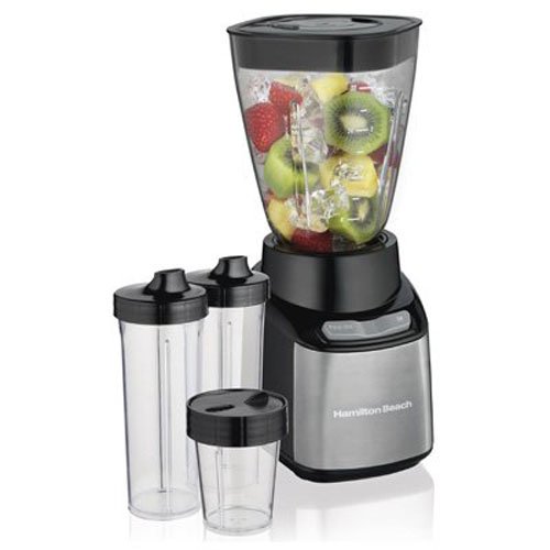 An image of Hamilton Beach 52400 Black 650 W Personal Blender