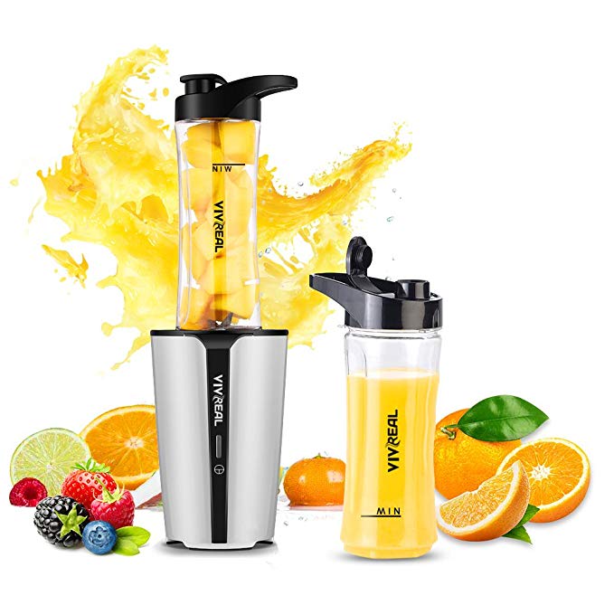 An image related to VIVREAL HOME AE8436 Silver 300 W Baby Food Personal Blender