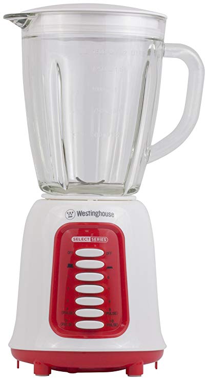 An image related to Westinghouse WBL10GA Red 10-Speed 400 W Blender