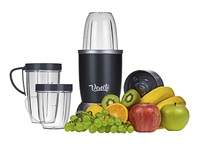 An image of Veneto Kitchen 647409761745 Gray 600 W Personal Blender