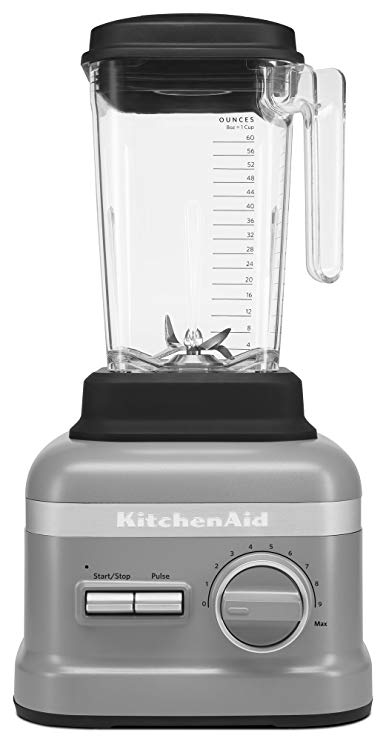 An image of KitchenAid KSB6060FG Matte Gray 9-Speed Blender