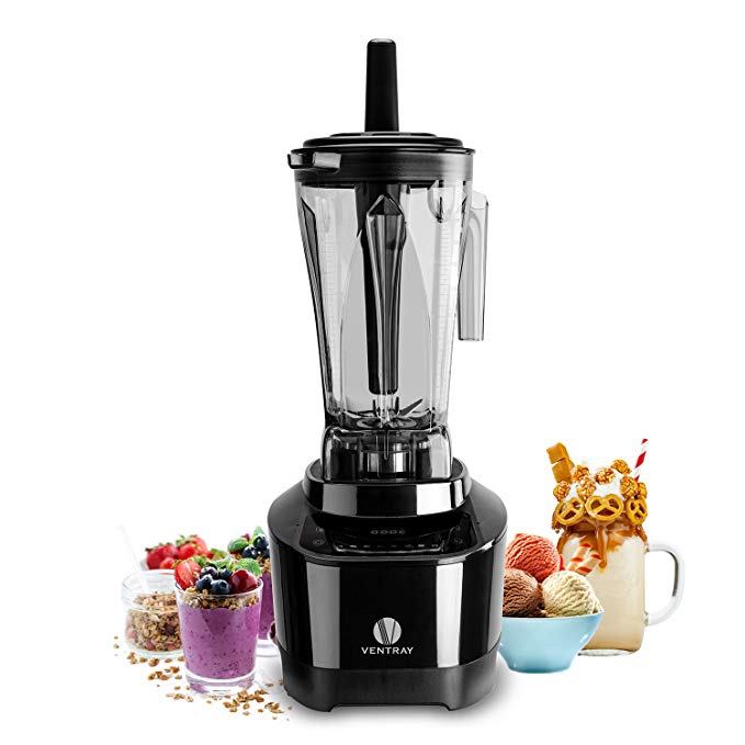 An image of Ventray 600 Black 8-Speed 1500 W Professional Blender