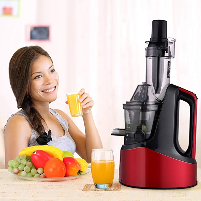 An image of Ferty Black and Red 240 W Smoothie Blender | Trusted Blenders 