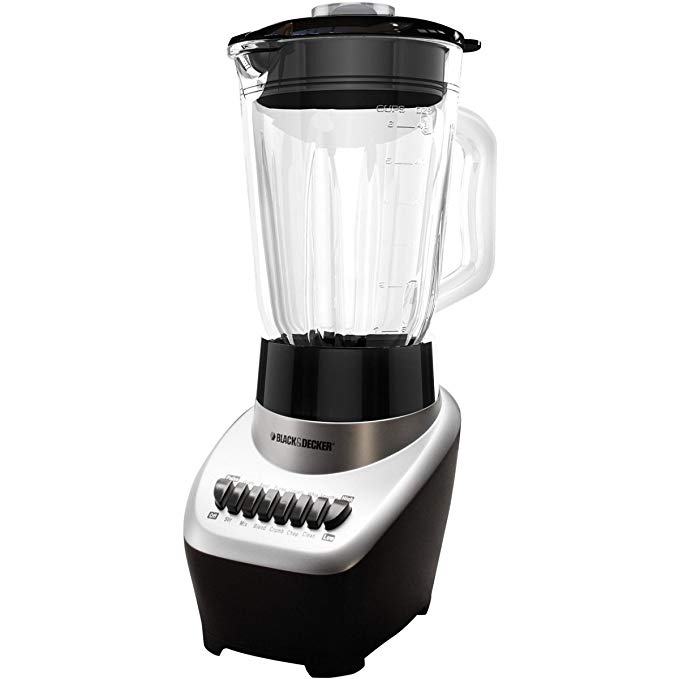 An image related to Black & Decker BL1120SG Silver 12-Speed 550 W Blender