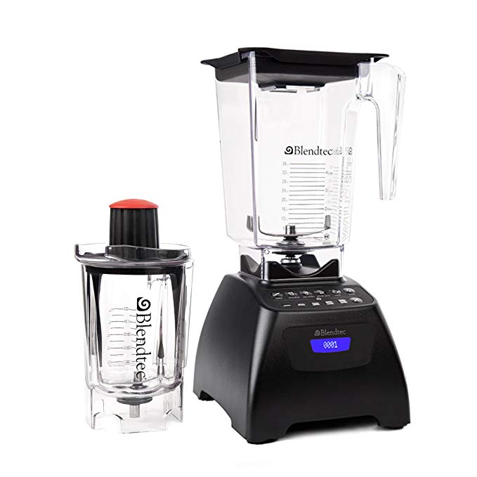 An image related to Blendtec 9001026 Black 5-Speed 1560 W Blender