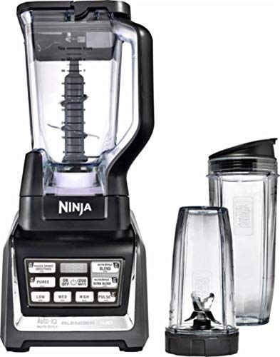 An image of Ninja BL640 Black 3-Speed 1200 W Blender