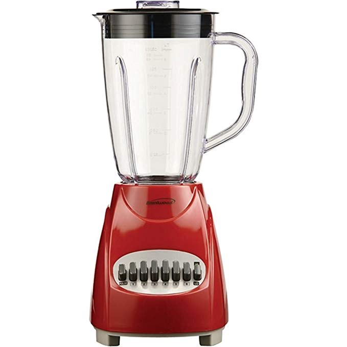 An image related to Brentwood Red 12-Speed 350 W Blender