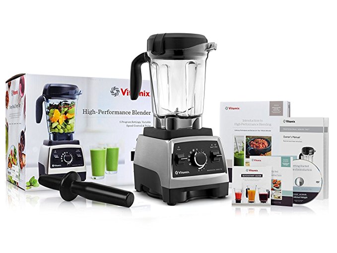 An image related to Vitamix V750GS Stainless Steel and Black 10-Speed Professional Blender